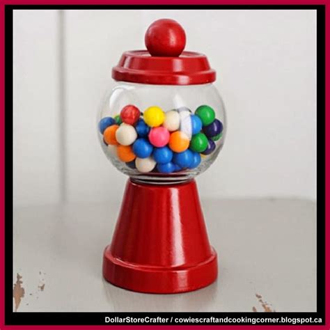 dollar store gumball machine.